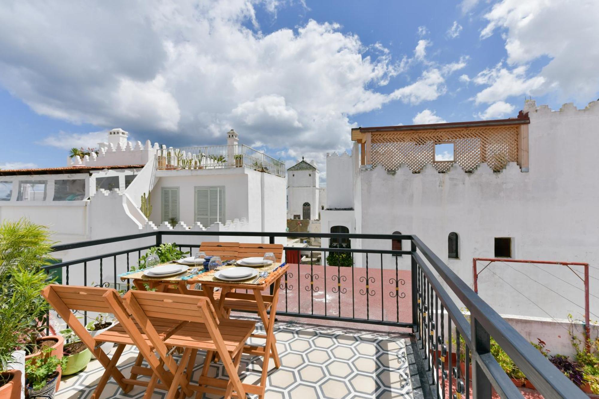 탕헤르 La Casita Guennoun Kasbah 빌라 외부 사진