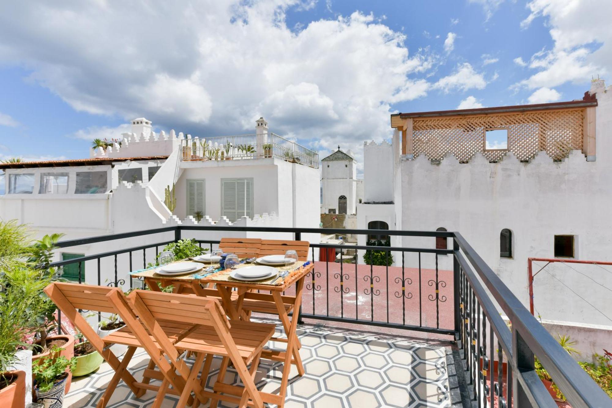 탕헤르 La Casita Guennoun Kasbah 빌라 외부 사진